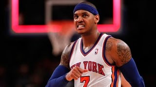 Carmelo Anthony dunk FAIL