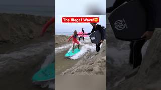 This Standing Wave Shouldnt Exist But Surfers Made It