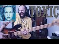 Toxic britney spears bass cover