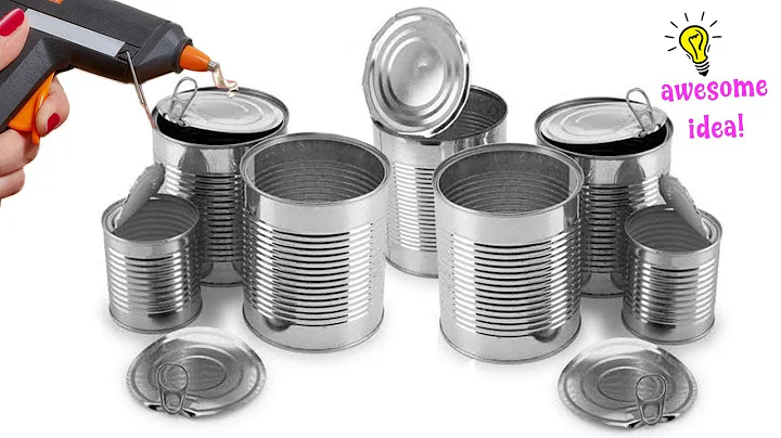 How can I reuse a large tin can? (2023)