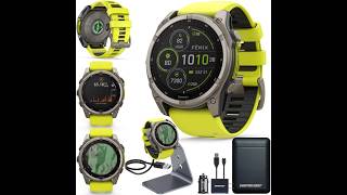 Garmin fēnix 8 51mm Review 🔥 AMOLED + Solar + Titanium + Flashlight Ultimate Multisport GPS Watch