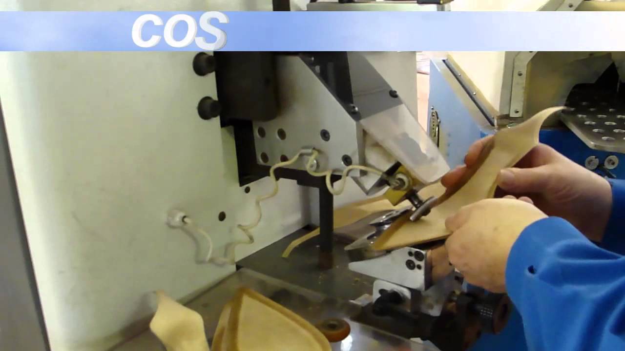 COSMOPOL J600 - GARBATRICE SUOLE - FOLDING MACHINE