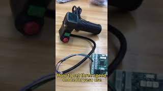 How to set 3 speed mode for vesc application | Spintend