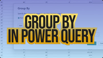 How to Summarize Data with Group By in Power Query