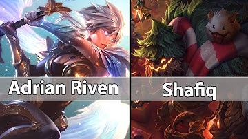 🔴[ Adrian Riven ] Riven vs Maokai [ Shafiq ] Top - Adrian Riven Challenger SOLOQ MADNESS