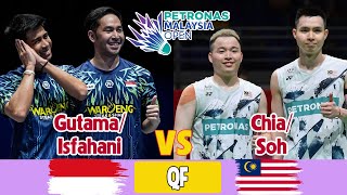 Gutama/Isfahani (INA) vs Chia/Soh (MAS) QF MD-PETRONAS Malaysia Open 2026