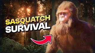 Survive As Bigfoot In This New Survival Sim