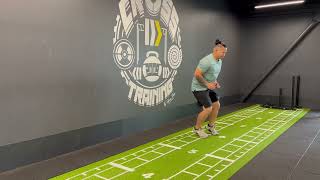 Lateral Push off + Quick Return