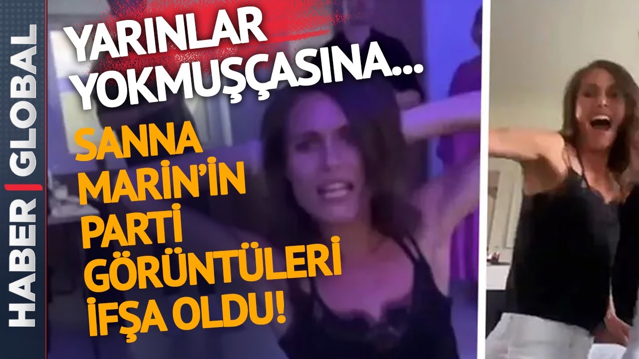 Finlandiya Başbakanı Sanna Marin Coştu! Görüntüler İfşa Oldu! - YouTube