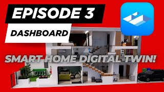 Step By Step Tutorial - Ep. 3 - My Smart Home Digital Twin with Home Assistant Floorplan!