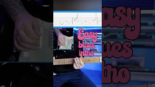 Short and EASY Blues Intro // Short ‘n Easy 19 #shorts
