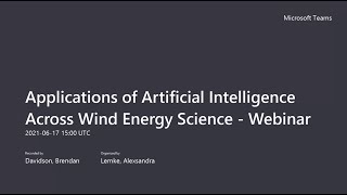 Applications of Artificial Intelligence Across Wind Energy Science screenshot 5