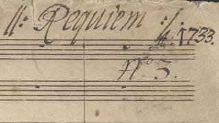 ZELENKA | Requiem A: 1733. | ZWV 46 in D Major {Partial autograph score}