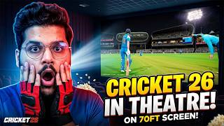 🍿 I Played Cricket 26 in a Movie Theatre! 🏏 (Insane Experience) screenshot 2