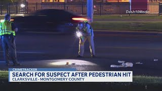 Clarksville TN police search for vehicle involved in pedestrian hit-and-run crash