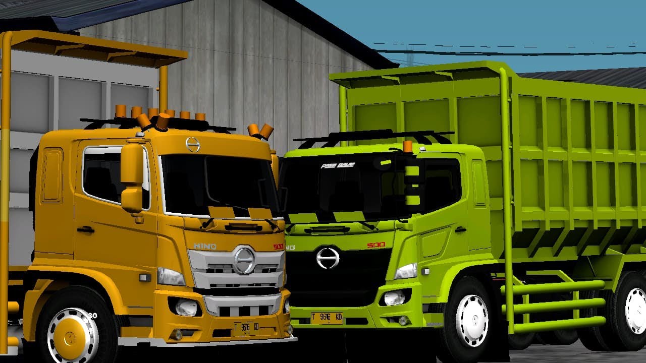 RIVIEW‼️MOD TRUK HINO 500 DUMP