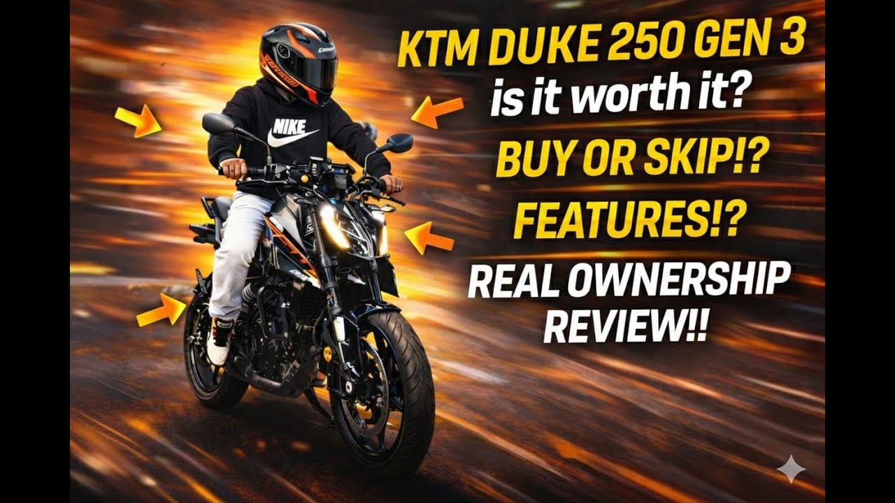 KTM Duke 250 Gen 3 🔥Honest Review ⚠️ Reality Check,  6k+ km | Worth ₹2.5 Lakh?  Buy or Skip? (Hindi)