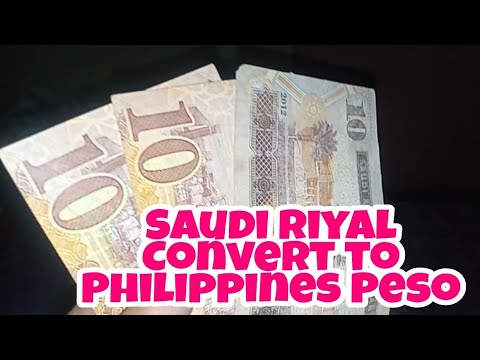 Saudi riyal to philippine peso today