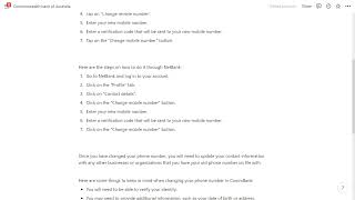 How To Change Phone Number In Commbank Step by Step Tutorial and Guide 2026-2027