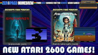 Celebrity New Atari 2600 Games! Exclusive Final Versions of Sinerunner & Plan B: New Earth! Net Worth