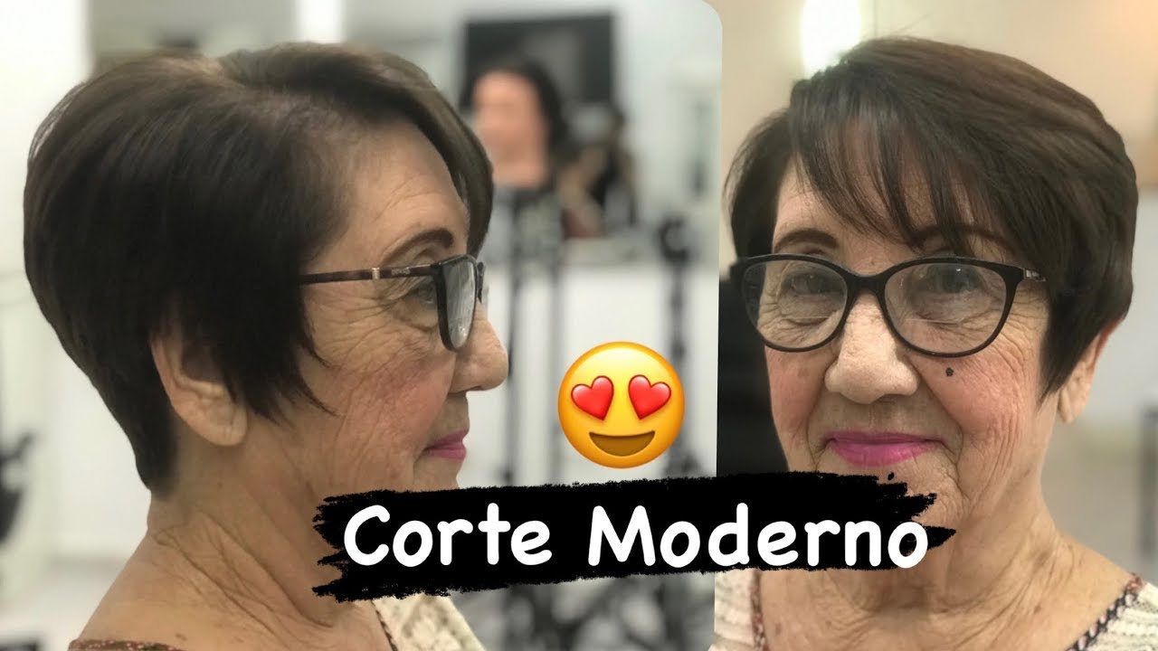 💛 CORTE DE CABELLO PARA MUJER MAYOR - Corte Corto y Moderno para Señora Mayor 2022