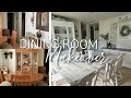 Farmhouse dining room makeover | Mobile home transformation