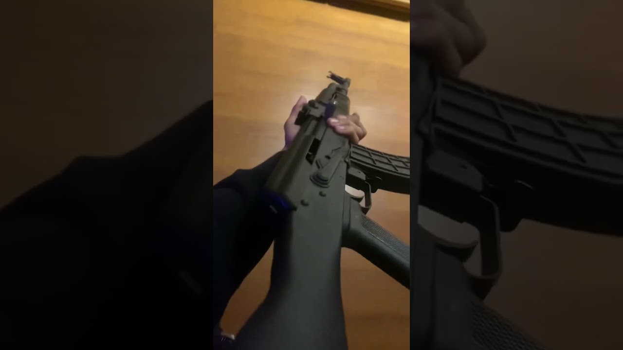 All black Ak??? Or wood finish 