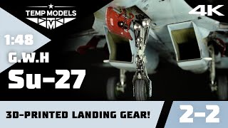 видео: Great Wall Hobby Su-27 1:48 Ставим новые крутые 3D-печатные стойки шасси! | 3D-Printed landing gear! картинка: Great Wall Hobby Su-27 1:48 Ставим новые крутые 3D-печатные стойки шасси! | 3D-Printed landing gear!
