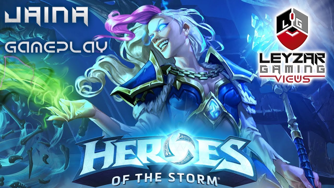 Heroes of the Storm (Gameplay) Jaina Metaish Build (HotS Jaina