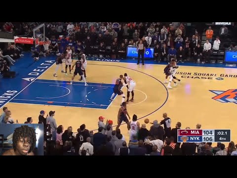 Miami Heat vs New York Knicks - Full Game Highlights *Reaction* - YouTube