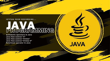 Java Programming - 3 | Sinhala | Sri Lanka | 2023 (Clear explanation)
