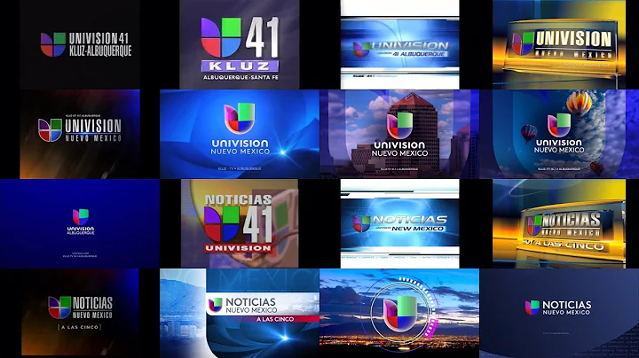 KLUZ-TV Univision Nuevo Mxico Compilation 1987-Pre...