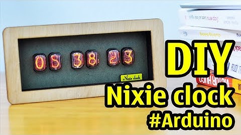 Nixie clock Arduino DIY (part 1)