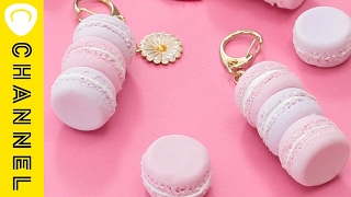 【DIY】手作り！マカロンキーホルダー｜Handmade! Macaron key holder！