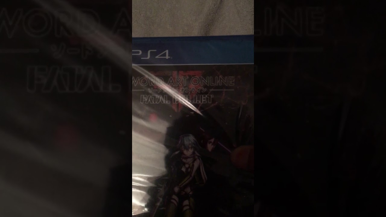 sword art online fatal bullet gamestop