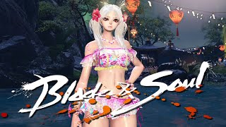 [블레이드 &amp; 소울] 수영복 유료 의상 '여름정원' 세트 살펴보기 (Blade &amp; Soul) …