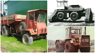 Самые необычные и редкие трактора Советского Союза.