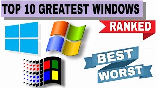 Top 10 Windows Versions Windows 1 To Windows 11 The Greatest Windows Of All Time Factonian