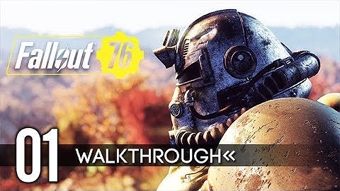 FALLOUT 76 Gameplay Walkthrough PART 1 (No Commentary) 1080p HD