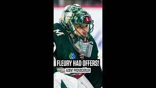 Marc-André Fleury (who is very much retired) had offers on July 1! 😅 #AgentProvocateur #nhl #hockey