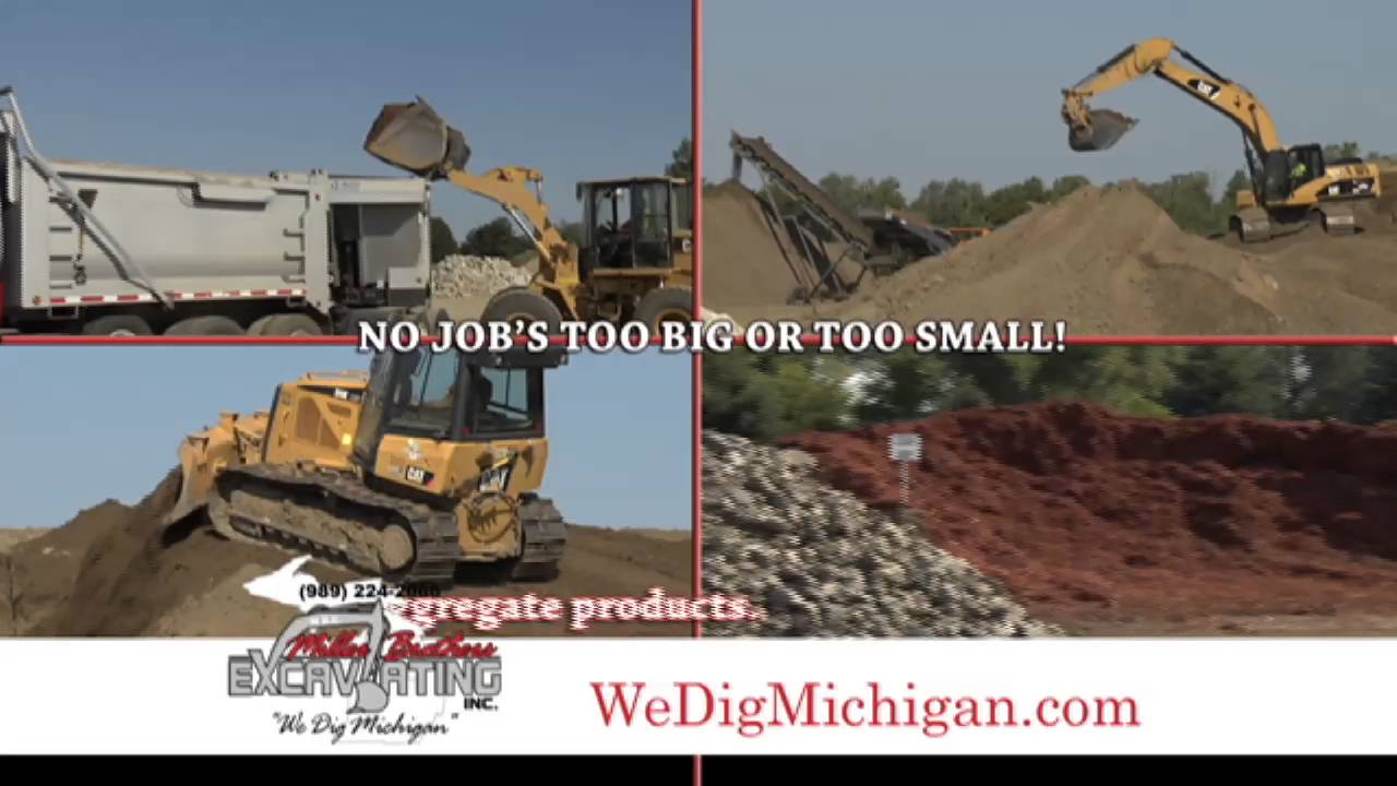 Miller Brothers Excavating in St. Johns, Michigan YouTube