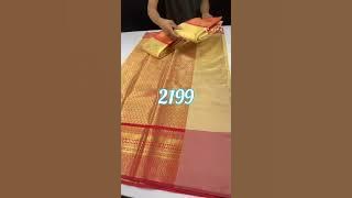 Banaras the soft Banarasi tissue silk saree with hand painted floral brushing allover