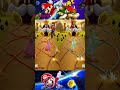 【スーパー マリオパーティ】危機を回避せよ、さもなくば敗北する*ピーチ vs マリオ vs ヨッシー vs ポリーン( COM最強 たつじん)190526 #shorts