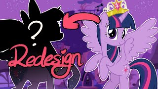 I Redesigned ALL of Twilight Sparkle's Transformations
