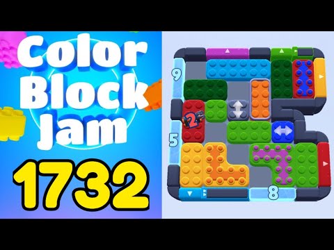 Color Block Jam Level 1732 Solution