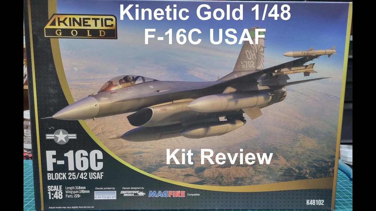 KINETIC GOLD 1/48 F-16C USAF 