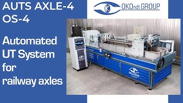 Automated UT System for railway axles