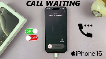 How To Enable / Disable Call Waiting On iPhone 16 / 16 Pro