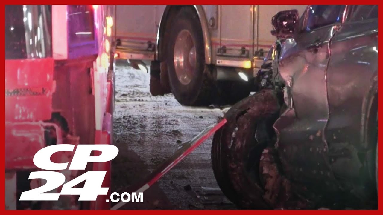 Two people injured in collision involving TTC streetcar