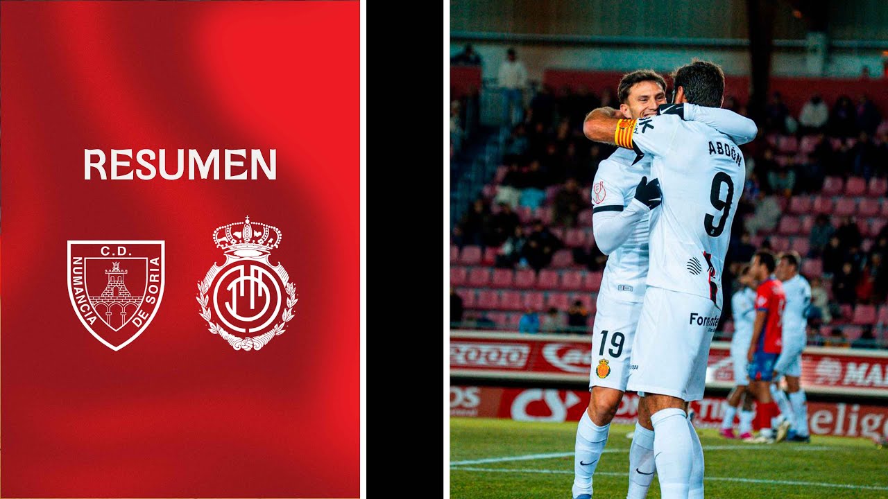 Resumen Copa del Rey CD Numancia 2-3 RCD Mallorca | RCD Mallorca